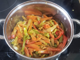 Fetuccini estilo thai ☺