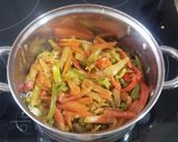 Foto del paso 3 de la receta: Fetuccini estilo thai ☺