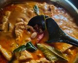 Foto langkah ke 3 dari resep Gulai Tahu Cumi.