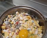 Foto langkah ke 6 dari resep Perkedel Jagung Udang.