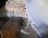 A picture of step 6 of Custard Flavoured Roasted Ground Rice Phirni.