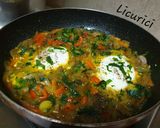 Pas rețetă Shakshuka în stil indian🍳 2 fotografie