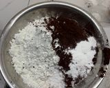 Foto langkah ke 2 dari resep Bolu kukus coklat gluten free.