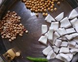 नारियल चटनी (nariyal chutney recipe in hindi) रेसिपी चरण 1 फोटो