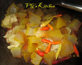 A picture of step 3 of Krechek Sambal with Cowpeas (SAMBAL GORENG KRECEK).