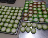 Foto langkah ke 8 dari resep Kue nona manis pandan / cantik manis.