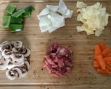 Foto del paso 1 de la receta: Wok de Pavo con verduras