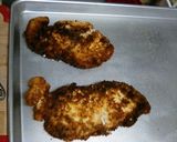 A picture of step 11 of Chicken Parmesan With Spaghetti and Garlic Bread.