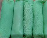 Foto langkah ke 4 dari resep Kulit dadar pandan.