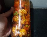 A picture of step 5 of Mix vegetable pickle.