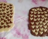 Une image de l'étape 4 de Sablés ''Bicolor heart cookies''.