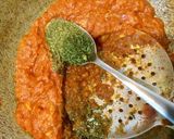 A picture of step 12 of Potato Butter Masala,Mater-Paneer,Khatta -Meetha Kaddu,Spinach Pooris.