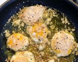 A picture of step 6 of Fried Egg Yolks Benedict - Sous Vide.