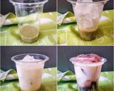 Foto langkah ke 3 dari resep Matcha milk choco (starbucks kw).