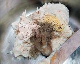 A picture of step 1 of Seafood Shumai (Wonton Wrapper Shumai).