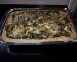 Foto del paso 5 de la receta: Tarta de pollo y espinacas