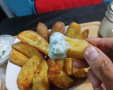 Foto del paso 7 de la receta: Papas Rusty Cage al horno y salsa de yogurt