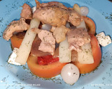 Foto del paso 2 de la receta: Ensalada de hígado de bacalao