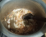 A picture of step 1 of Chicken Biryani.