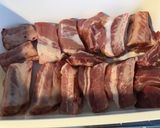 Une image de l'étape 3 de Travers de porc marinés algues citron soja grillés à la plancha.