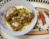 A picture of step 5 of Methi Pakora Curry.