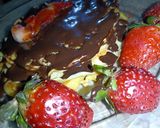 A picture of step 7 of Pancake strawberry and chocolate ❤️.