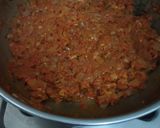 A picture of step 2 of Masala pav.