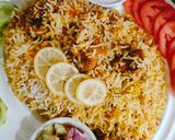 A picture of step 9 of Red Chilli Chicken Biryani 😋😋.