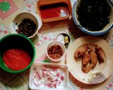 A picture of step 1 of Efo riro(ugwu).