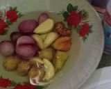 Foto langkah ke 1 dari resep Acar Kuning Timun Nanas.