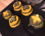 Une image de l'étape 13 de Duos de purées curcuma et spiruline.