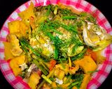 Hình bước làm 6 của món Cá Chép Om Dưa
