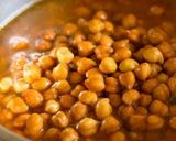 A picture of step 5 of Chanapoori halwa.