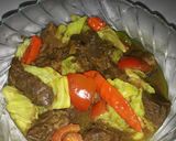 Foto langkah ke 5 dari resep Tongseng Daging Sapi 3 Bahan.