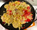 A picture of step 3 of Octopus Ball (Takoyaki).