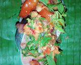 Foto langkah ke 4 dari resep Pepes Ikan Patin Kemangi.