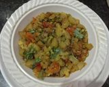 लौकी,मटर की सब्जी (louki matar ki sabji recipe in Hindi) रेसिपी चरण 4 फोटो