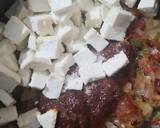Schezwan paneer dosa recipe step 2 photo