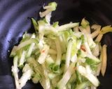 A picture of step 3 of Cabbage Roll Salad.