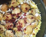 عکس مرحله 6 از دستور ته چین مرغ و بادمجان