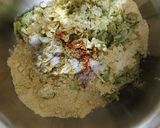 A picture of step 1 of Lauki ke kofte.