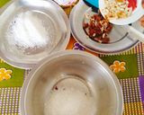 A picture of step 2 of Coconut Gulkand Dry Fruit LADDU (No cook Recipe).