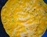 A picture of step 1 of Leftover paratha Patra (famous Gujarati dish).