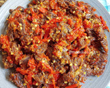 Foto langkah ke 5 dari resep Dendeng batokok dendeng balado.