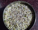 A picture of step 1 of Multi grain khichdi.