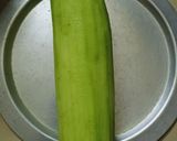 A picture of step 1 of Dudhi khis(bottle gourd).