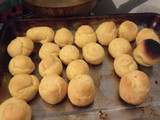 Bombas rellenas- Masa Choux