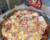 Proteines pizza recept fázis 3 fotója