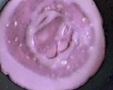 A picture of step 3 of Purple pancakes #4weekschallenge #charityrecipe.