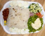 A picture of step 4 of Shinkafa da wake 😋💃.
